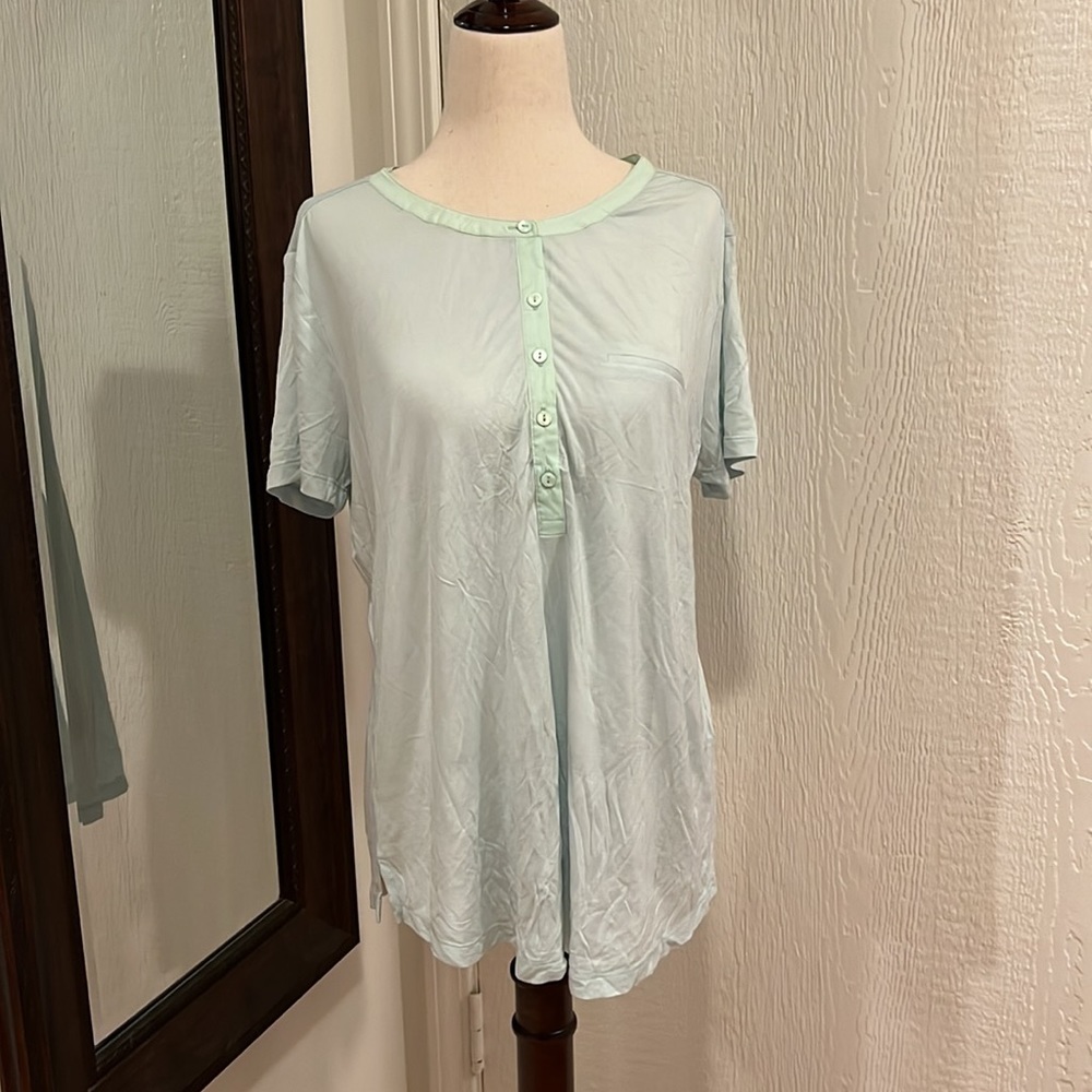 NYDJ Henley Soft Tee